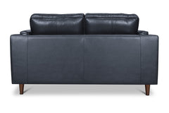 Keating Leather Loveseat with Power Footrests