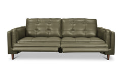 Keating Leather Sofa with Power Footrests