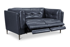 Kendrick Leather Loveseat with Power Footrests