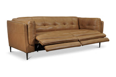 Kendrick Leather Sofa with Power Footrests
