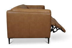 Kendrick Leather Sofa with Power Footrests