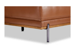 Jude 2pc Leather Sectional Sofa :: Configuration: RAF - Chaise on the Right