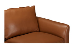 Jude Leather Loveseat