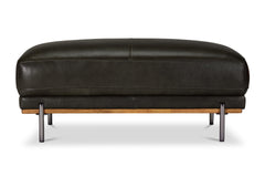 Jude Leather Ottoman