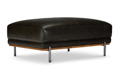 Jude Leather Ottoman