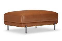 Jude Leather Ottoman