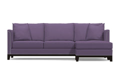 La Brea 2pc Sectional Sofa :: Leg Finish: Espresso / Configuration: RAF - Chaise on the Right