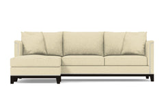 La Brea 2pc Sectional Sofa :: Leg Finish: Espresso / Configuration: LAF - Chaise on the Left