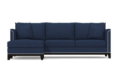 La Brea 2pc Sectional Sofa :: Leg Finish: Espresso / Configuration: LAF - Chaise on the Left
