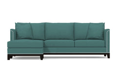 La Brea 2pc Sectional Sofa :: Leg Finish: Espresso / Configuration: LAF - Chaise on the Left