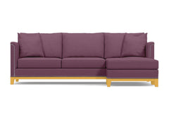 La Brea 2pc Sectional Sofa :: Leg Finish: Natural / Configuration: RAF - Chaise on the Right