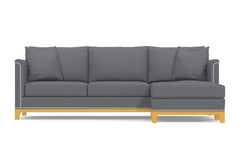 La Brea 2pc Sectional Sofa :: Leg Finish: Natural / Configuration: RAF - Chaise on the Right
