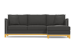 La Brea 2pc Sectional Sofa :: Leg Finish: Natural / Configuration: RAF - Chaise on the Right