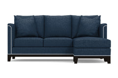 La Brea Reversible Chaise Sleeper Sofa :: Leg Finish: Espresso / Sleeper Option: Memory Foam Mattress