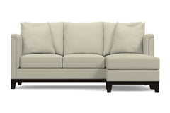 La Brea Reversible Chaise Sleeper Sofa :: Leg Finish: Espresso / Sleeper Option: Memory Foam Mattress