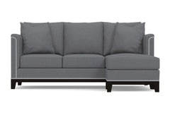 La Brea Reversible Chaise Sleeper Sofa :: Leg Finish: Espresso / Sleeper Option: Memory Foam Mattress