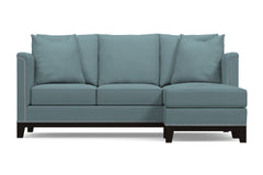La Brea Reversible Chaise Sleeper Sofa :: Leg Finish: Espresso / Sleeper Option: Memory Foam Mattress