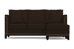 La Brea Reversible Chaise Sleeper Sofa :: Leg Finish: Espresso / Sleeper Option: Deluxe Innerspring Mattress