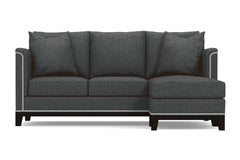La Brea Reversible Chaise Sleeper Sofa :: Leg Finish: Espresso / Sleeper Option: Deluxe Innerspring Mattress