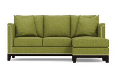 La Brea Reversible Chaise Sleeper Sofa :: Leg Finish: Espresso / Sleeper Option: Memory Foam Mattress