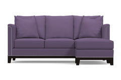 La Brea Reversible Chaise Sleeper Sofa :: Leg Finish: Espresso / Sleeper Option: Memory Foam Mattress
