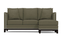 La Brea Reversible Chaise Sleeper Sofa :: Leg Finish: Espresso / Sleeper Option: Deluxe Innerspring Mattress