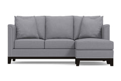 La Brea Reversible Chaise Sleeper Sofa :: Leg Finish: Espresso / Sleeper Option: Deluxe Innerspring Mattress