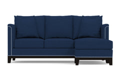 La Brea Reversible Chaise Sleeper Sofa :: Leg Finish: Espresso / Sleeper Option: Deluxe Innerspring Mattress