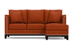 La Brea Reversible Chaise Sleeper Sofa :: Leg Finish: Espresso / Sleeper Option: Deluxe Innerspring Mattress