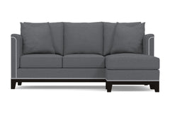 La Brea Reversible Chaise Sleeper Sofa :: Leg Finish: Espresso / Sleeper Option: Deluxe Innerspring Mattress