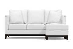 La Brea Reversible Chaise Sleeper Sofa :: Leg Finish: Espresso / Sleeper Option: Deluxe Innerspring Mattress