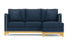 La Brea Reversible Chaise Sleeper Sofa :: Leg Finish: Natural / Sleeper Option: Memory Foam Mattress