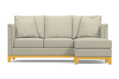 La Brea Reversible Chaise Sleeper Sofa :: Leg Finish: Natural / Sleeper Option: Deluxe Innerspring Mattress