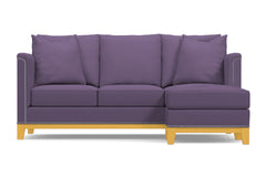 La Brea Reversible Chaise Sleeper Sofa :: Leg Finish: Natural / Sleeper Option: Deluxe Innerspring Mattress