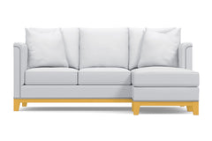 La Brea Reversible Chaise Sleeper Sofa :: Leg Finish: Natural / Sleeper Option: Deluxe Innerspring Mattress