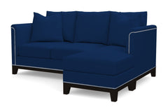 La Brea Reversible Chaise Sleeper Sofa :: Leg Finish: Espresso / Sleeper Option: Memory Foam Mattress