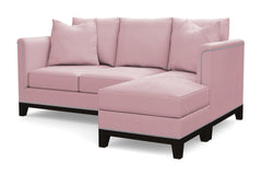 La Brea Reversible Chaise Sleeper Sofa :: Leg Finish: Espresso / Sleeper Option: Memory Foam Mattress