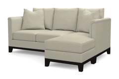 La Brea Reversible Chaise Sleeper Sofa :: Leg Finish: Espresso / Sleeper Option: Memory Foam Mattress