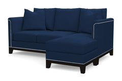 La Brea Reversible Chaise Sleeper Sofa :: Leg Finish: Espresso / Sleeper Option: Memory Foam Mattress