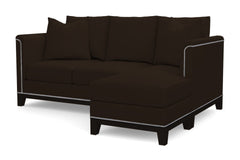 La Brea Reversible Chaise Sleeper Sofa :: Leg Finish: Espresso / Sleeper Option: Deluxe Innerspring Mattress