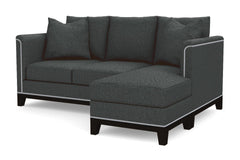 La Brea Reversible Chaise Sleeper Sofa :: Leg Finish: Espresso / Sleeper Option: Deluxe Innerspring Mattress