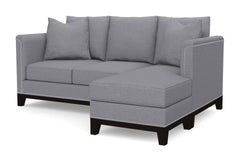 La Brea Reversible Chaise Sleeper Sofa :: Leg Finish: Espresso / Sleeper Option: Memory Foam Mattress