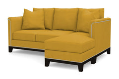 La Brea Reversible Chaise Sleeper Sofa :: Leg Finish: Espresso / Sleeper Option: Deluxe Innerspring Mattress