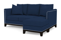 La Brea Reversible Chaise Sleeper Sofa :: Leg Finish: Espresso / Sleeper Option: Deluxe Innerspring Mattress