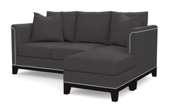 La Brea Reversible Chaise Sleeper Sofa :: Leg Finish: Espresso / Sleeper Option: Deluxe Innerspring Mattress