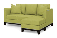 La Brea Reversible Chaise Sleeper Sofa :: Leg Finish: Espresso / Sleeper Option: Memory Foam Mattress
