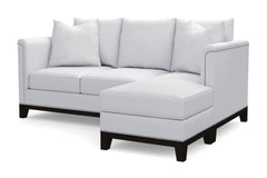La Brea Reversible Chaise Sleeper Sofa :: Leg Finish: Espresso / Sleeper Option: Memory Foam Mattress