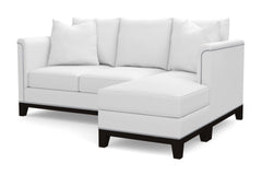 La Brea Reversible Chaise Sleeper Sofa :: Leg Finish: Espresso / Sleeper Option: Deluxe Innerspring Mattress