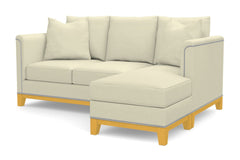 La Brea Reversible Chaise Sleeper Sofa :: Leg Finish: Natural / Sleeper Option: Deluxe Innerspring Mattress