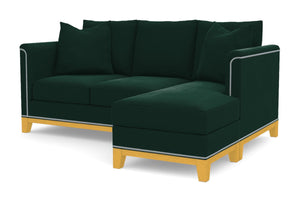 La Brea Reversible Chaise Sleeper Sofa :: Leg Finish: Natural / Sleeper Option: Deluxe Innerspring Mattress